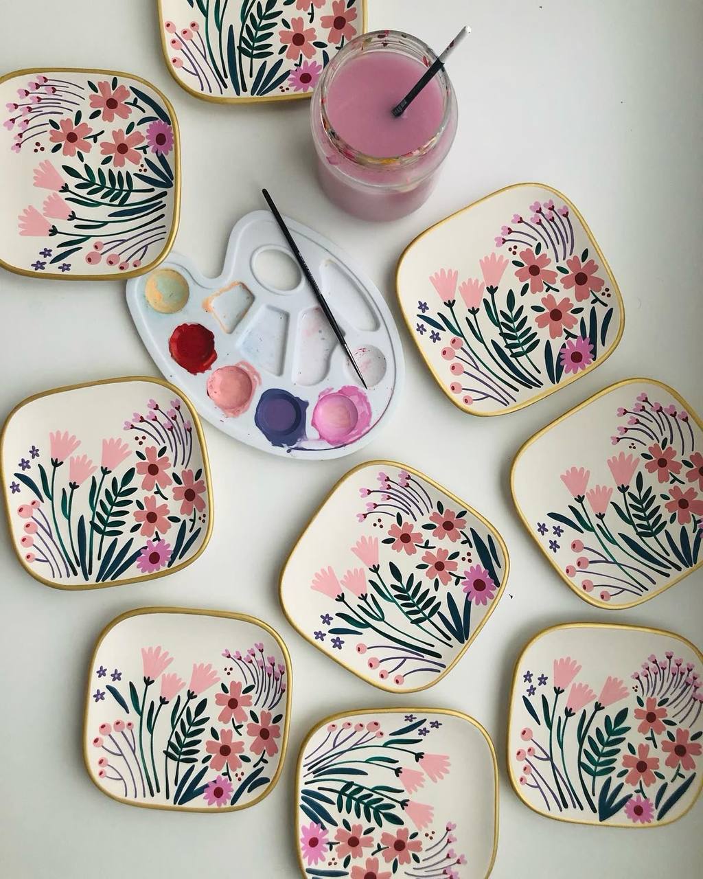 دوره آموزش نقاشی زیر لعابی در کرج | نقاشی روی سفال و سرامیک